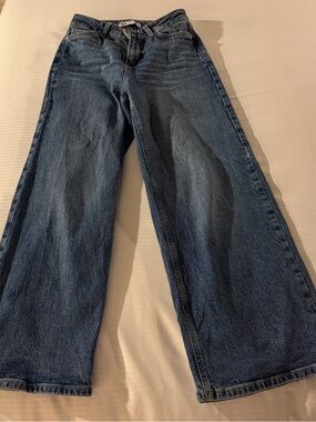 Ara Dark Blue Wide-Leg Jeans